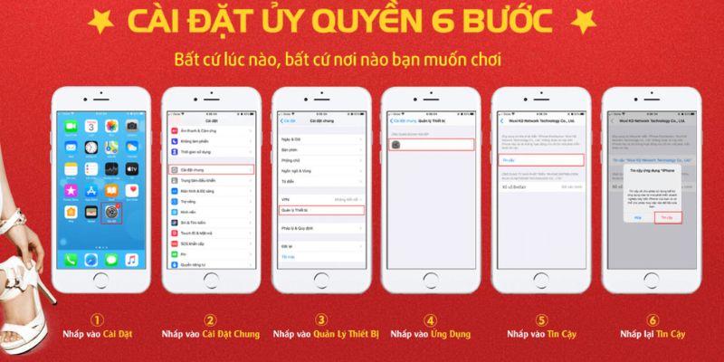 Bạn cần xác minh độ tin cậy cho app game nổ hũ